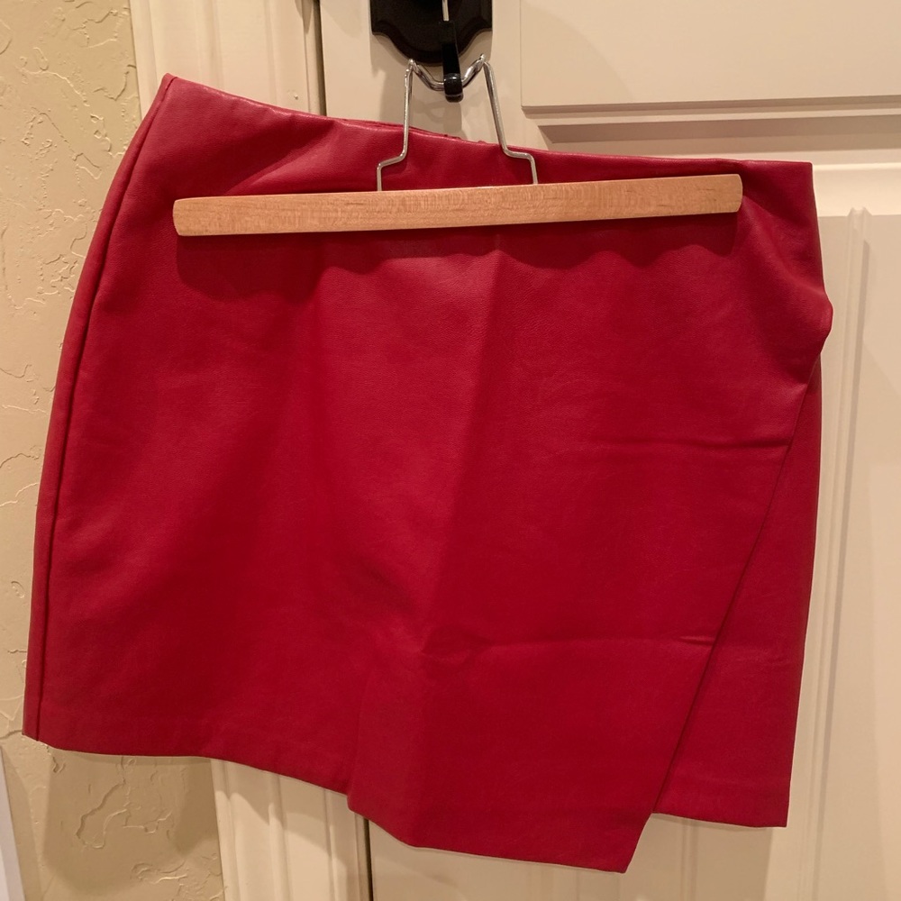 Red Mini Skirt